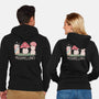 Mushmellows Kawaii Fungi-Unisex-Zip-Up-Sweatshirt-tobefonseca