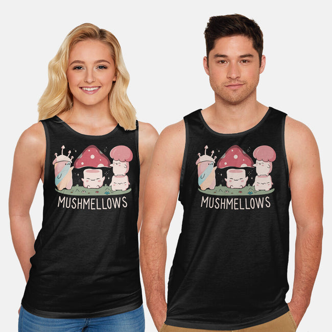 Mushmellows Kawaii Fungi-Unisex-Basic-Tank-tobefonseca