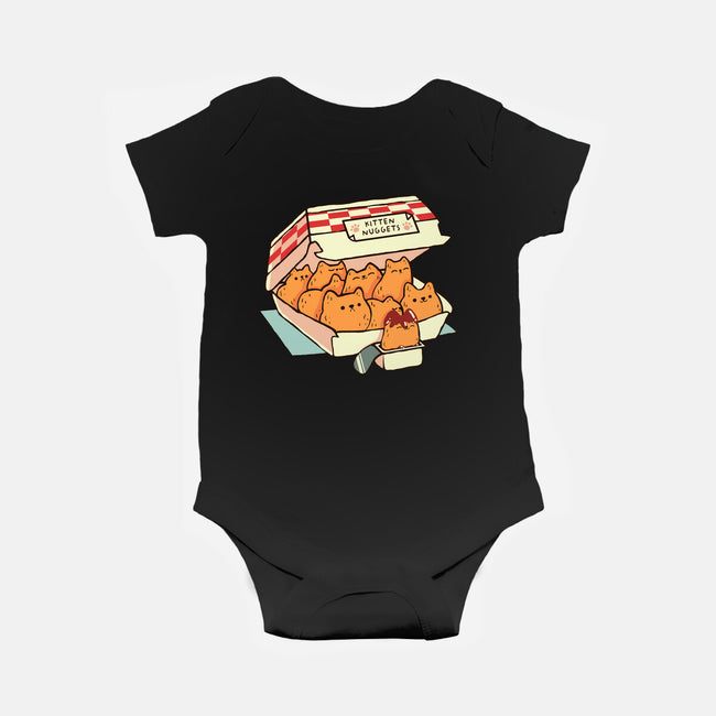 Kitten Nuggets-Baby-Basic-Onesie-tobefonseca