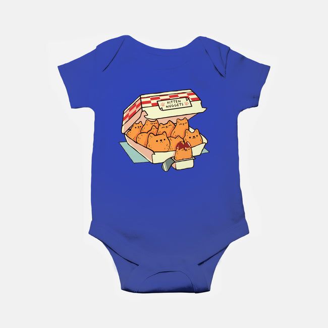 Kitten Nuggets-Baby-Basic-Onesie-tobefonseca