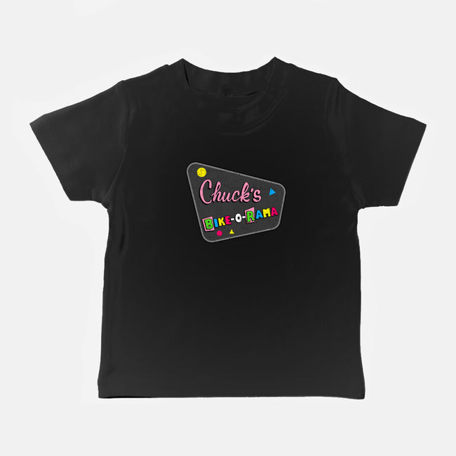 Chuck's Bike-O-Rama-Baby-Basic-Tee-sachpica