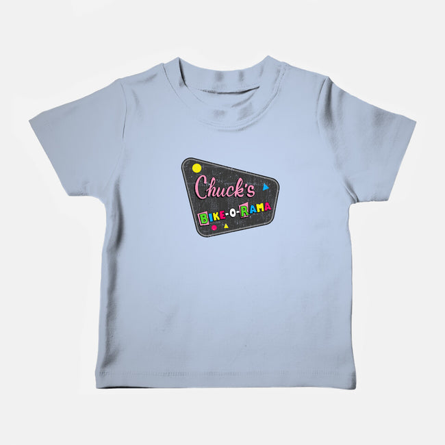 Chuck's Bike-O-Rama-Baby-Basic-Tee-sachpica