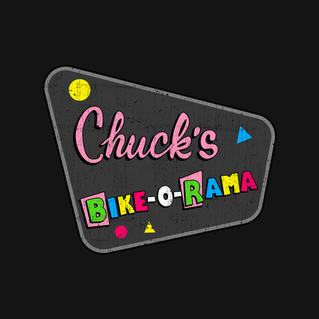 Chuck's Bike-O-Rama-None-Stretched-Canvas-sachpica