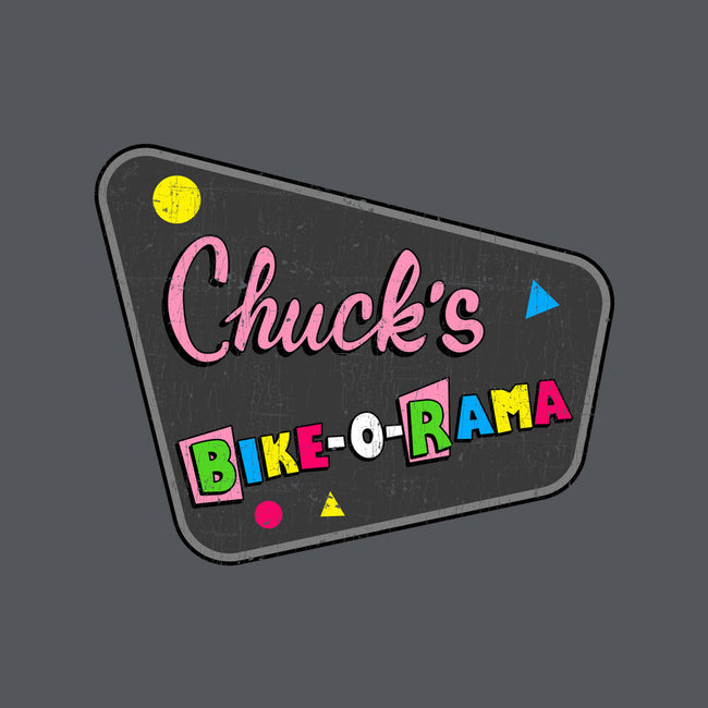 Chuck's Bike-O-Rama-Unisex-Crew Neck-Sweatshirt-sachpica