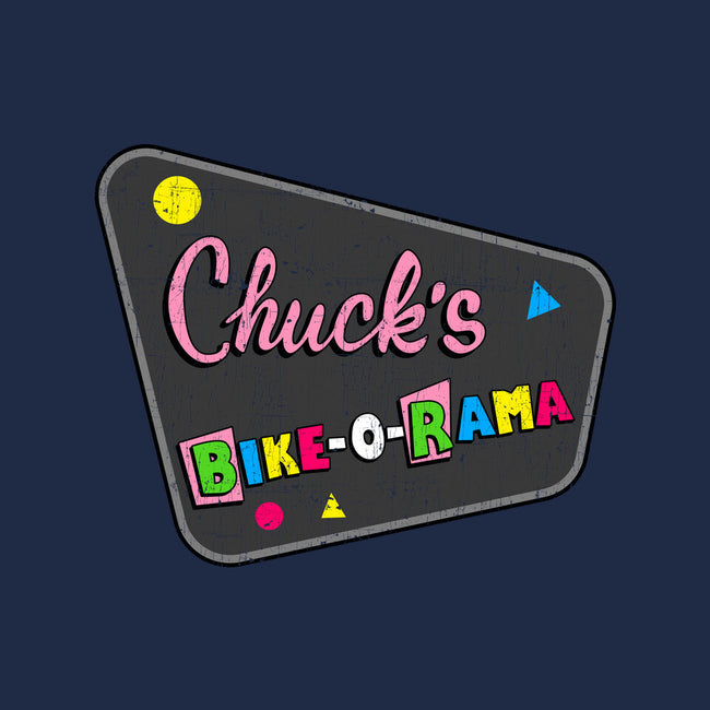 Chuck's Bike-O-Rama-Unisex-Kitchen-Apron-sachpica