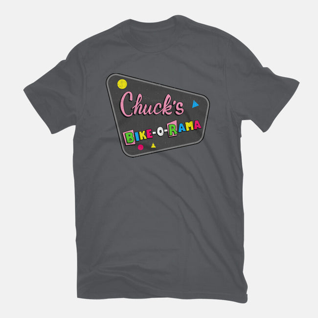 Chuck's Bike-O-Rama-Mens-Basic-Tee-sachpica