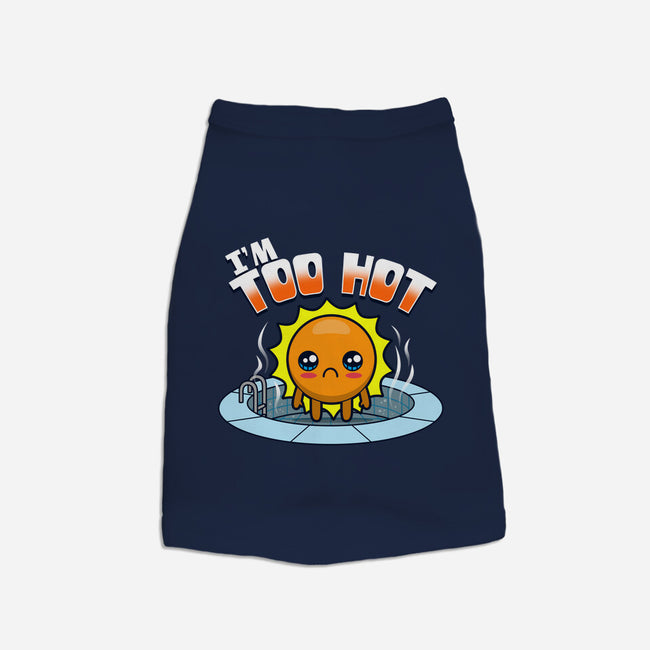 I'm Too Hot-Dog-Basic-Pet Tank-Boggs Nicolas