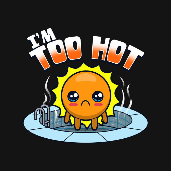 I'm Too Hot-Womens-Off Shoulder-Tee-Boggs Nicolas