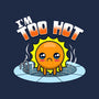 I'm Too Hot-Mens-Basic-Tee-Boggs Nicolas