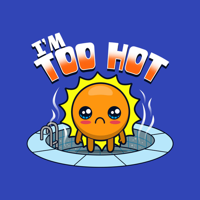 I'm Too Hot-Womens-Off Shoulder-Tee-Boggs Nicolas