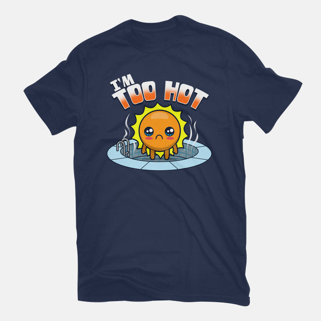 I'm Too Hot-Mens-Basic-Tee-Boggs Nicolas