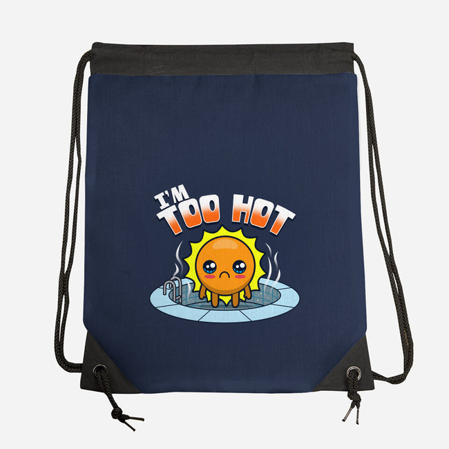 I'm Too Hot-None-Drawstring-Bag-Boggs Nicolas