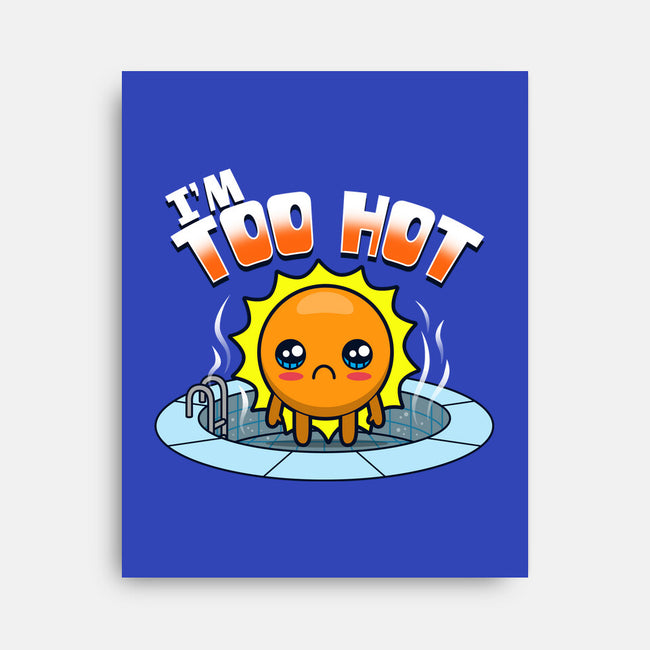 I'm Too Hot-None-Stretched-Canvas-Boggs Nicolas