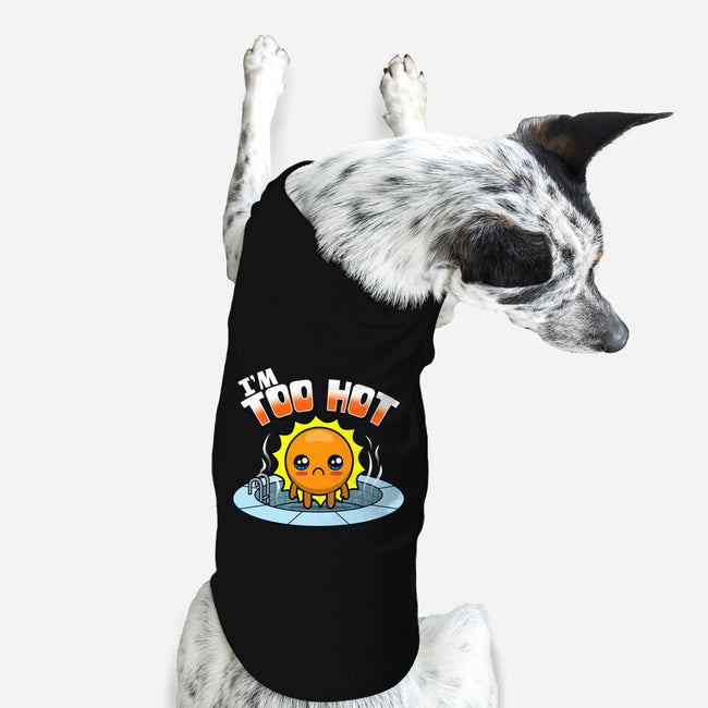 I'm Too Hot-Dog-Basic-Pet Tank-Boggs Nicolas