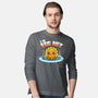 I'm Too Hot-Mens-Long Sleeved-Tee-Boggs Nicolas