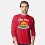 I'm Too Hot-Mens-Long Sleeved-Tee-Boggs Nicolas