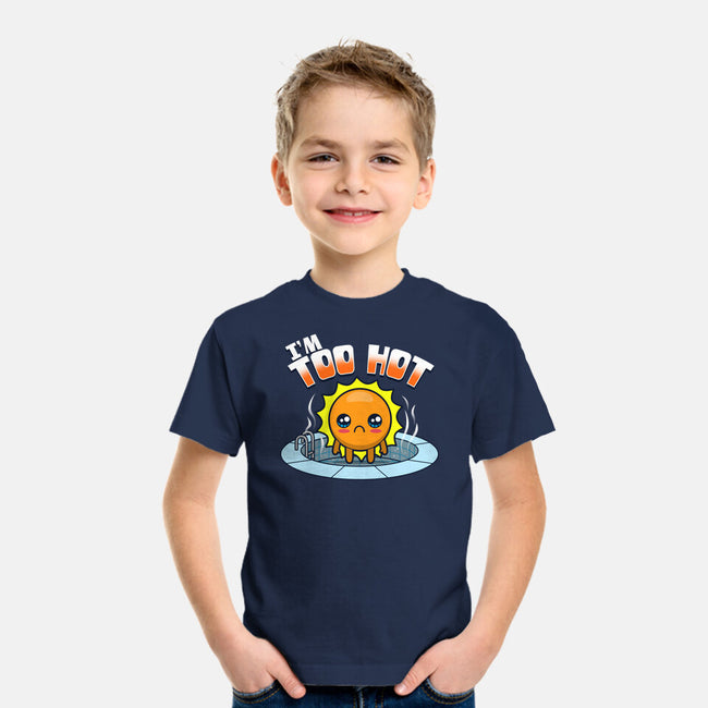 I'm Too Hot-Youth-Basic-Tee-Boggs Nicolas