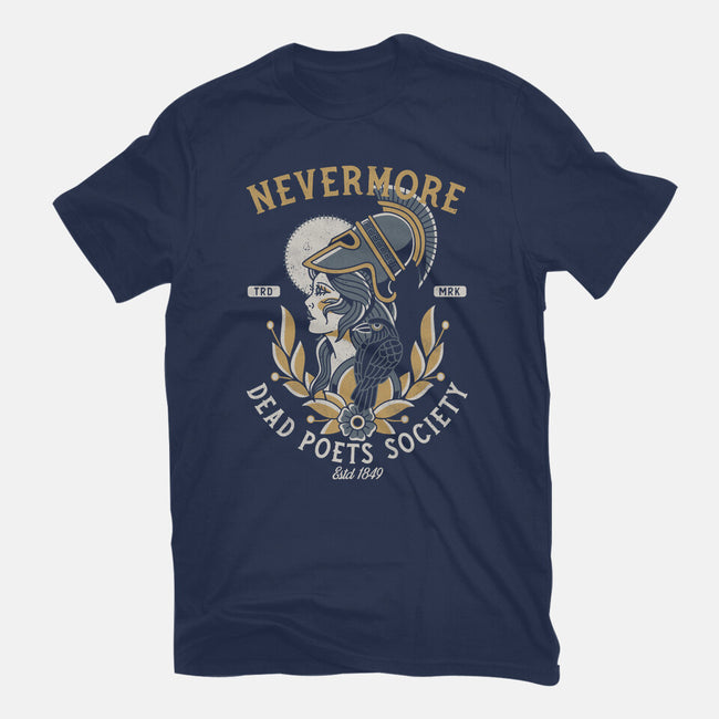 Nevermore Dead Poets Society-Womens-Fitted-Tee-Nemons