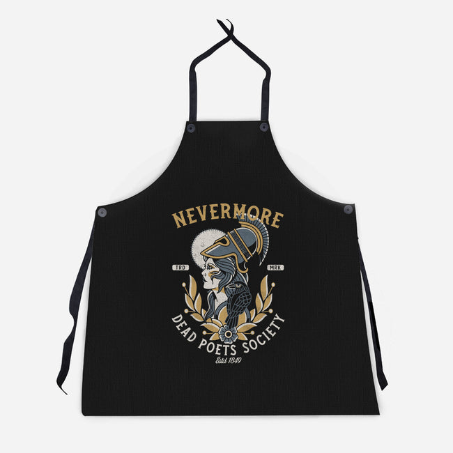 Nevermore Dead Poets Society-Unisex-Kitchen-Apron-Nemons