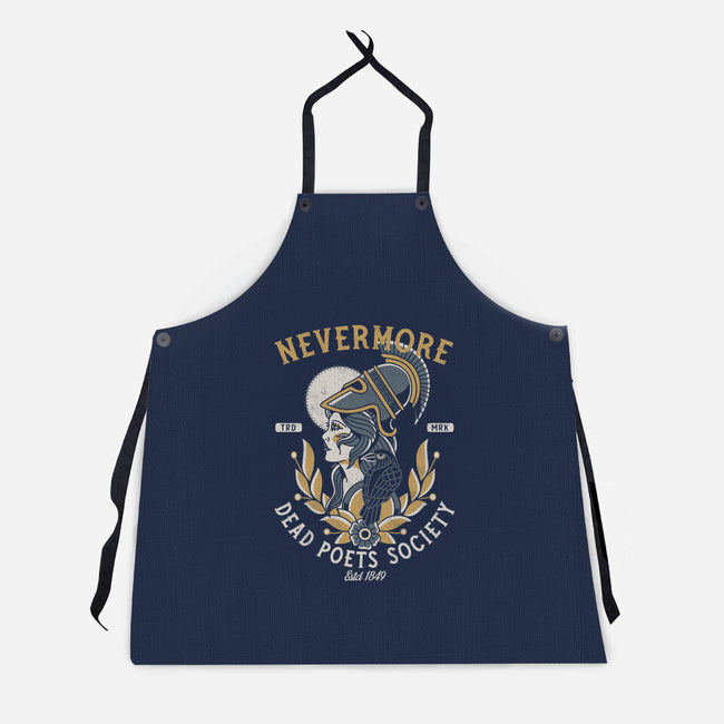 Nevermore Dead Poets Society-Unisex-Kitchen-Apron-Nemons