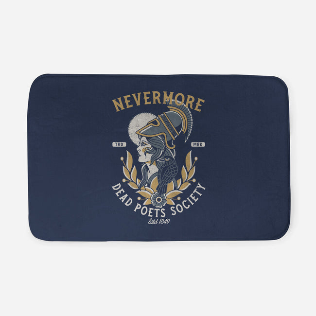 Nevermore Dead Poets Society-None-Memory Foam-Bath Mat-Nemons