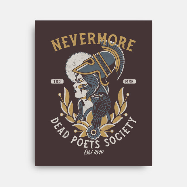 Nevermore Dead Poets Society-None-Stretched-Canvas-Nemons