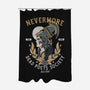 Nevermore Dead Poets Society-None-Polyester-Shower Curtain-Nemons