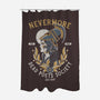 Nevermore Dead Poets Society-None-Polyester-Shower Curtain-Nemons