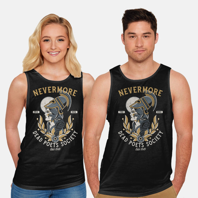 Nevermore Dead Poets Society-Unisex-Basic-Tank-Nemons