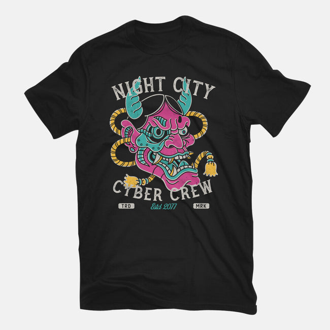 Night City Cyber Crew-Youth-Basic-Tee-Nemons