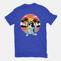 Bluey Summer-Womens-Fitted-Tee-Tri haryadi