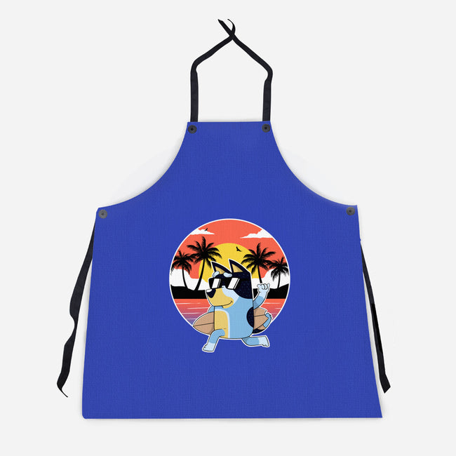 Bluey Summer-Unisex-Kitchen-Apron-Tri haryadi