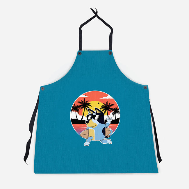 Bluey Summer-Unisex-Kitchen-Apron-Tri haryadi