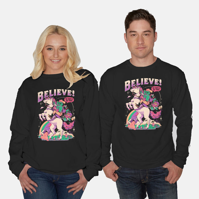 Create Your Reality-Unisex-Crew Neck-Sweatshirt-eduely