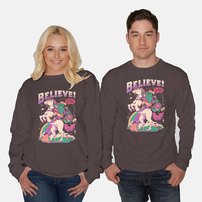 Create Your Reality-Unisex-Crew Neck-Sweatshirt-eduely