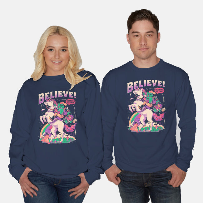 Create Your Reality-Unisex-Crew Neck-Sweatshirt-eduely