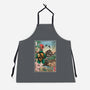 Twin Sai In Japan-Unisex-Kitchen-Apron-DrMonekers