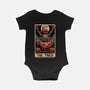 Halloween Tarot Pumpkin Trick-Baby-Basic-Onesie-Studio Mootant