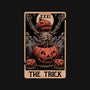 Halloween Tarot Pumpkin Trick-Youth-Basic-Tee-Studio Mootant