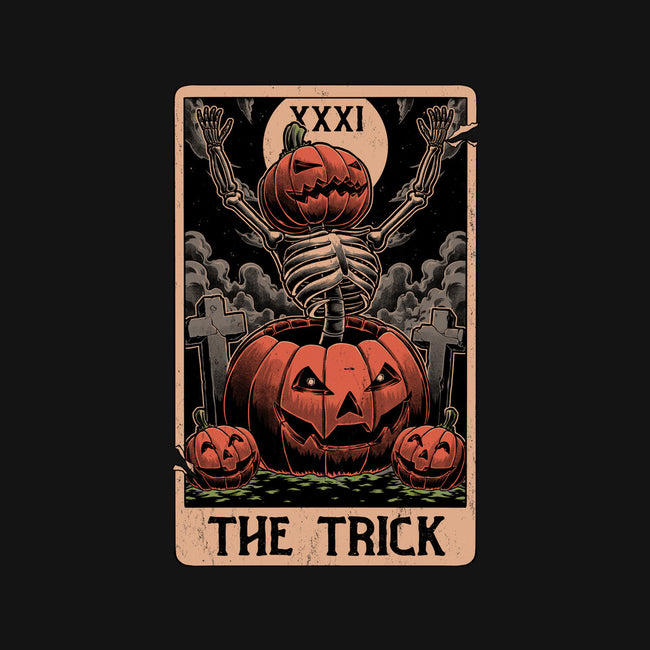 Halloween Tarot Pumpkin Trick-None-Removable Cover w Insert-Throw Pillow-Studio Mootant