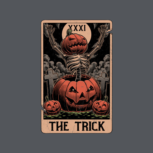 Halloween Tarot Pumpkin Trick-None-Removable Cover w Insert-Throw Pillow-Studio Mootant