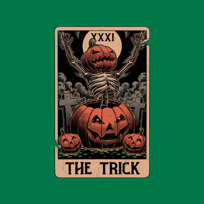 Halloween Tarot Pumpkin Trick-None-Stretched-Canvas-Studio Mootant