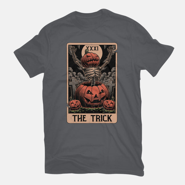 Halloween Tarot Pumpkin Trick-Mens-Premium-Tee-Studio Mootant