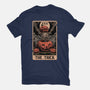 Halloween Tarot Pumpkin Trick-Youth-Basic-Tee-Studio Mootant