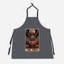 Halloween Tarot Pumpkin Trick-Unisex-Kitchen-Apron-Studio Mootant