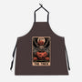 Halloween Tarot Pumpkin Trick-Unisex-Kitchen-Apron-Studio Mootant