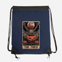 Halloween Tarot Pumpkin Trick-None-Drawstring-Bag-Studio Mootant