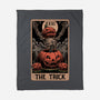 Halloween Tarot Pumpkin Trick-None-Fleece-Blanket-Studio Mootant