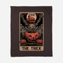 Halloween Tarot Pumpkin Trick-None-Fleece-Blanket-Studio Mootant