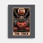 Halloween Tarot Pumpkin Trick-None-Stretched-Canvas-Studio Mootant